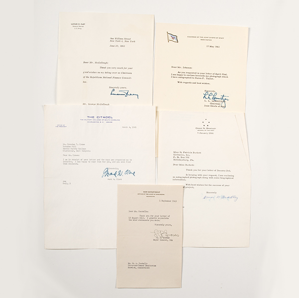 Autographs of WWII Generals Four