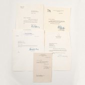 Autographs of WWII Generals Fo