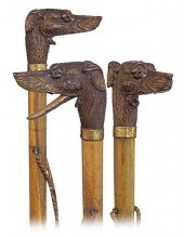 AUTOMATED DOG HEAD CANECa. 190