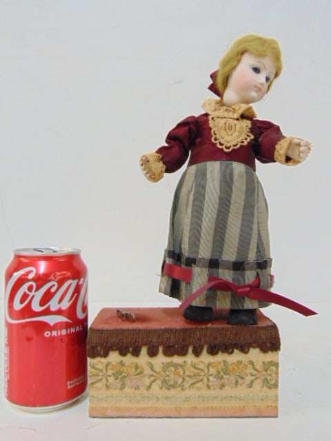 AUTOMATON, YOUNG GIRL IN DRESS,