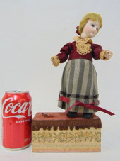 AUTOMATON, YOUNG GIRL IN DRESS