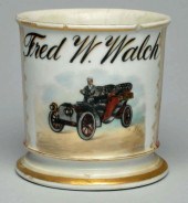 Automobile Shaving Mug. <br />