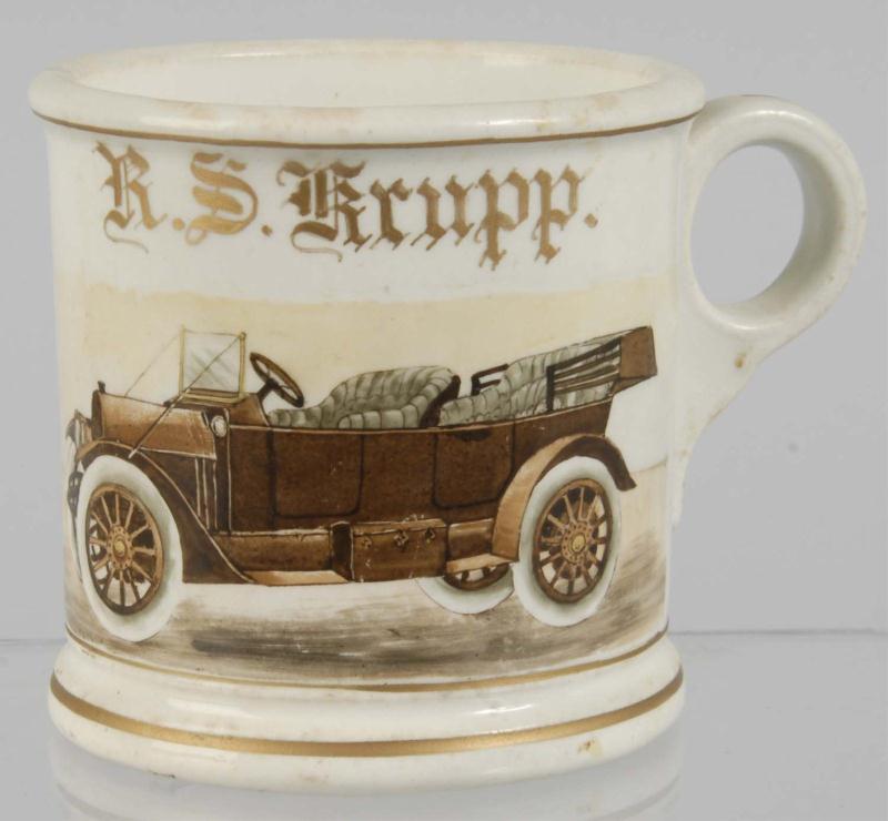 Automobile Touring Car Shaving Mug.