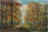 Autumn Landscape by Paul Conne