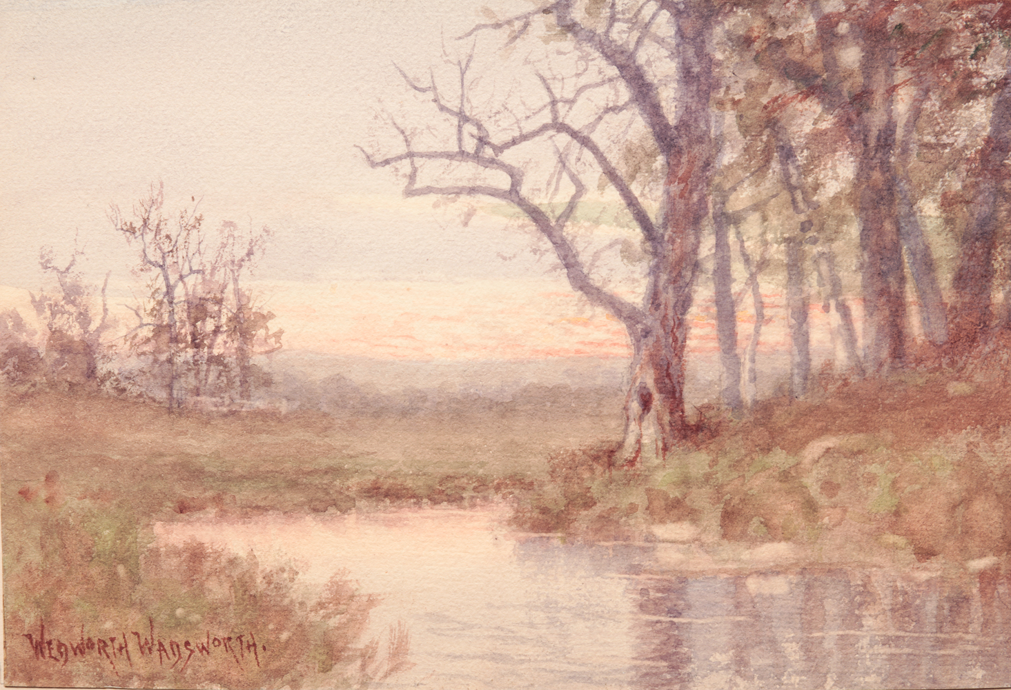 AUTUMN LANDSCAPE BY WEDWORTH