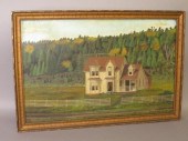 "AUTUMN" OIL ON BOARDca. 1930;