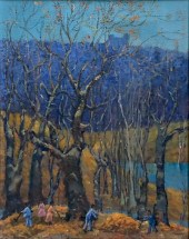 ''AUTUMN'' OIL/CANVAS SIGNED M