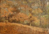 AUTUMNAL IMPRESSIONIST LANDSCA