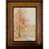 Autumnal Landscape by Paul Esc