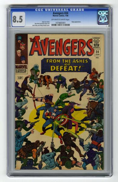 Avengers #24 CGC 8.5 Marvel