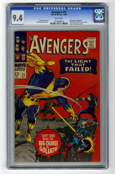 Avengers #35 CGC 9.4 Marvel