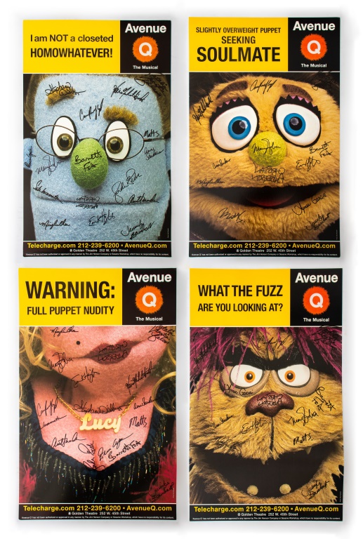 AVENUE Q THE MUSICAL SIGNED