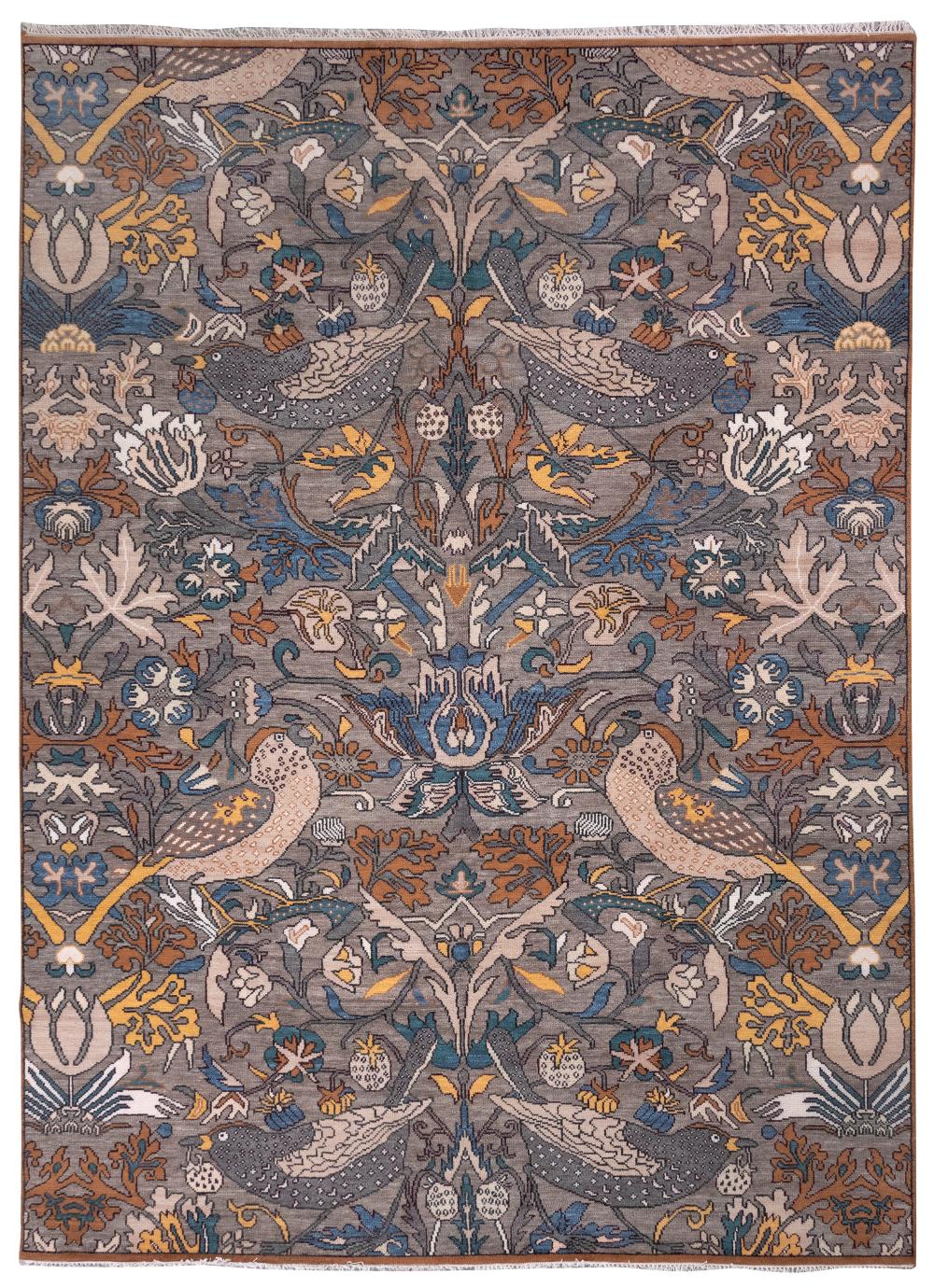AVIARY GARDEN DESIGN RUG: 10'0" X