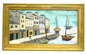 A.Villard (French  b.1930) oil