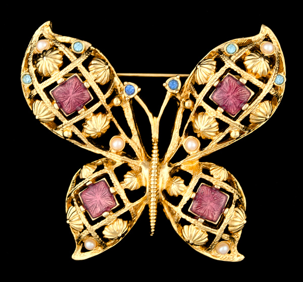 Avon Butterfly Brooch An Avon