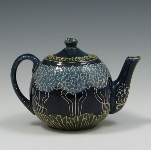 Avon Decorated Teapot marked