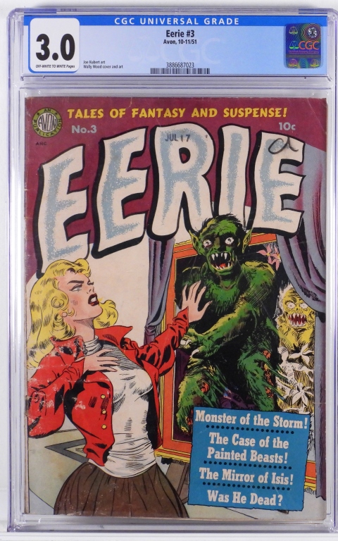 AVON EERIE #3 CGC 3.0 United