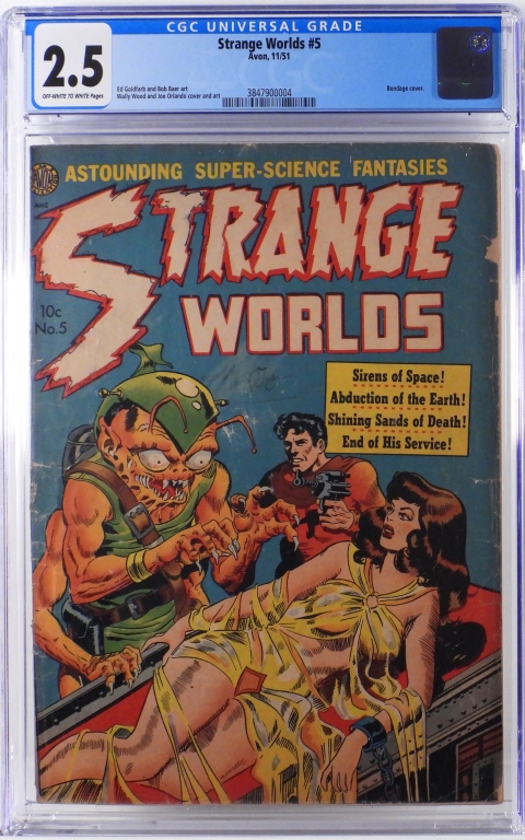 AVON STANGE WORLDS #5 CGC 2.5
