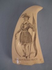 AWILDA PIRATE WHALE TOOTHScrim