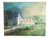 AXEL GRUNDTVIG OIL PAINTING OF