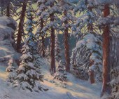 AXEL LINUS (1885-1980), WINTER