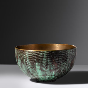 Axel Salto (1889-1961) Fluted Bowl,
