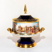 AYNSLEY CHINA WEDDING CHALICE,