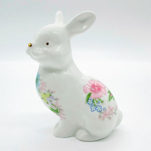 AYNSLEY FIGURINE, BUNNYWhite glossy