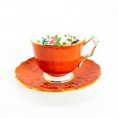 AYNSLEY FINE BONE CHINA CUP AN