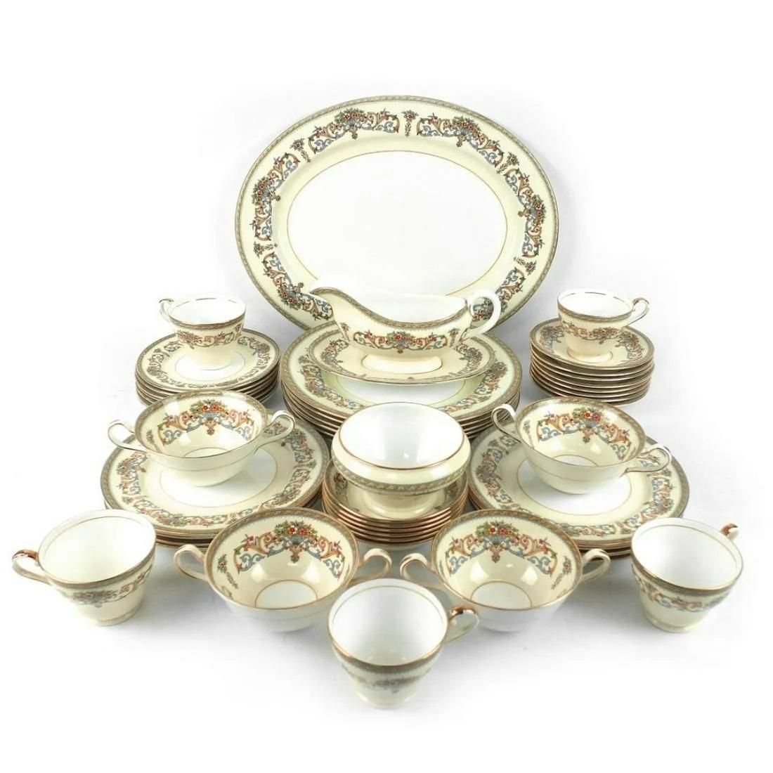 AYNSLEY PORCELAIN DINNER