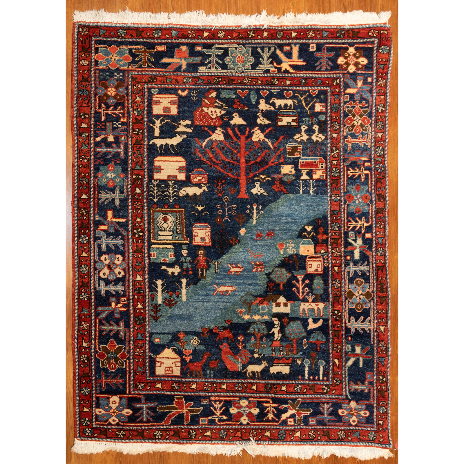 AZERI RUG, TURKEY, 4.6 X 5.11