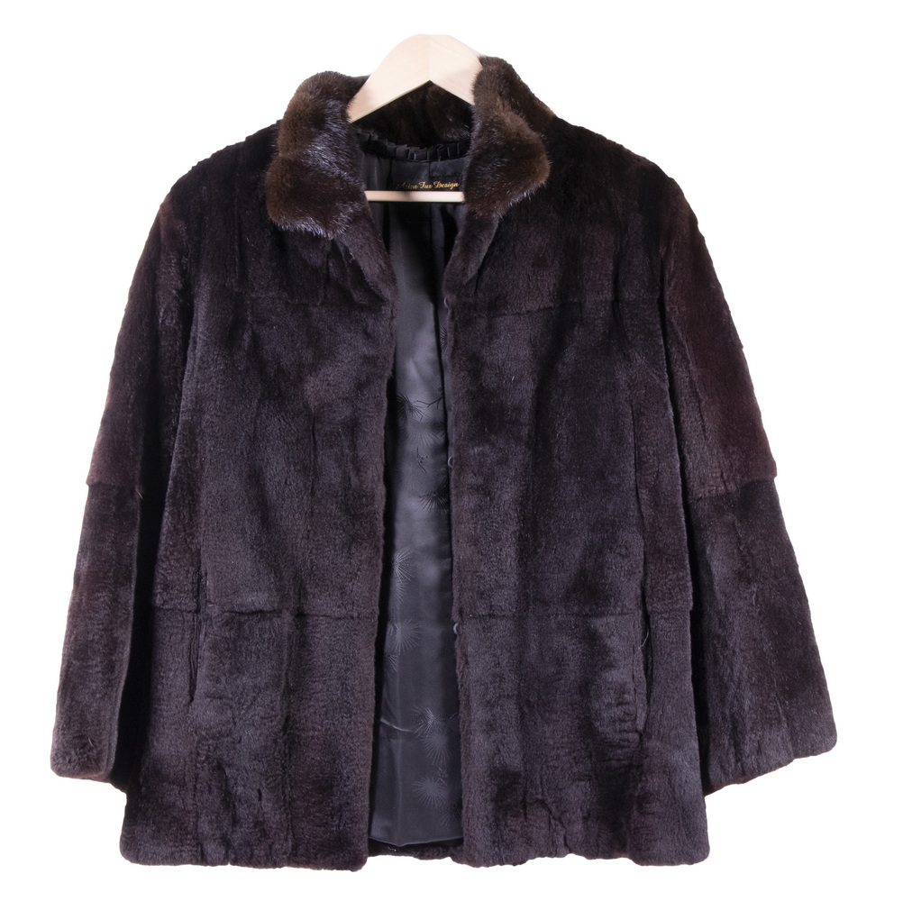 AZIZA FUR DESIGN MINK JACKET Custom