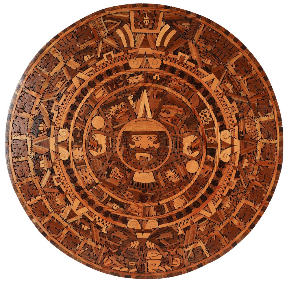 AZTEC CALENDAR WALL HANGINGmixed