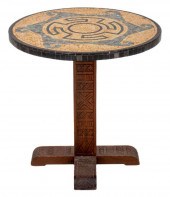 AZTEC MODERN MOSAIC PEDESTAL T