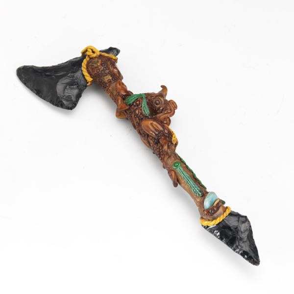 AZTEC VINTAGE TECPATL AX/KNIFE