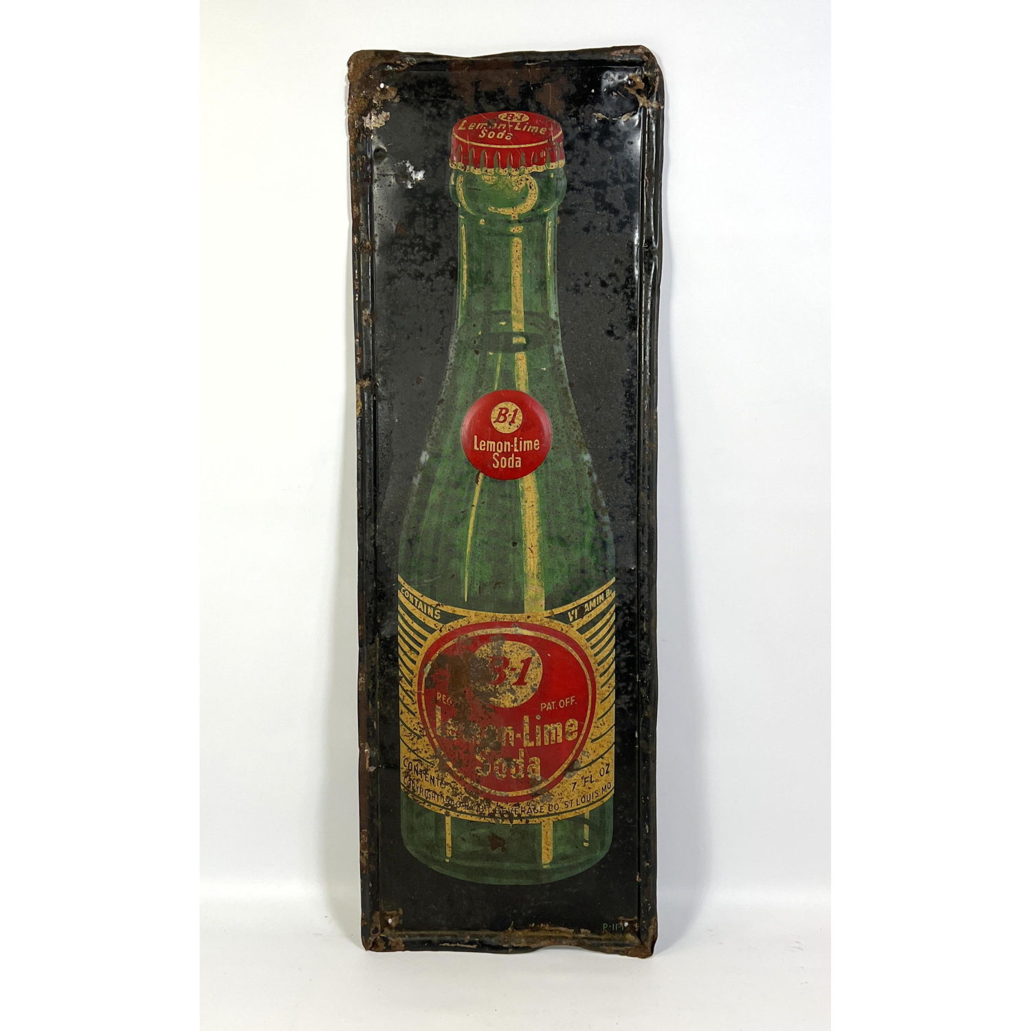 B-1 Lemon Lime Soda Metal