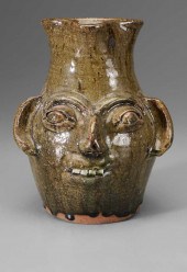 B. B. Craig Face Pitcher (Burl