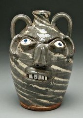 B. B. Craig swirl stoneware fa