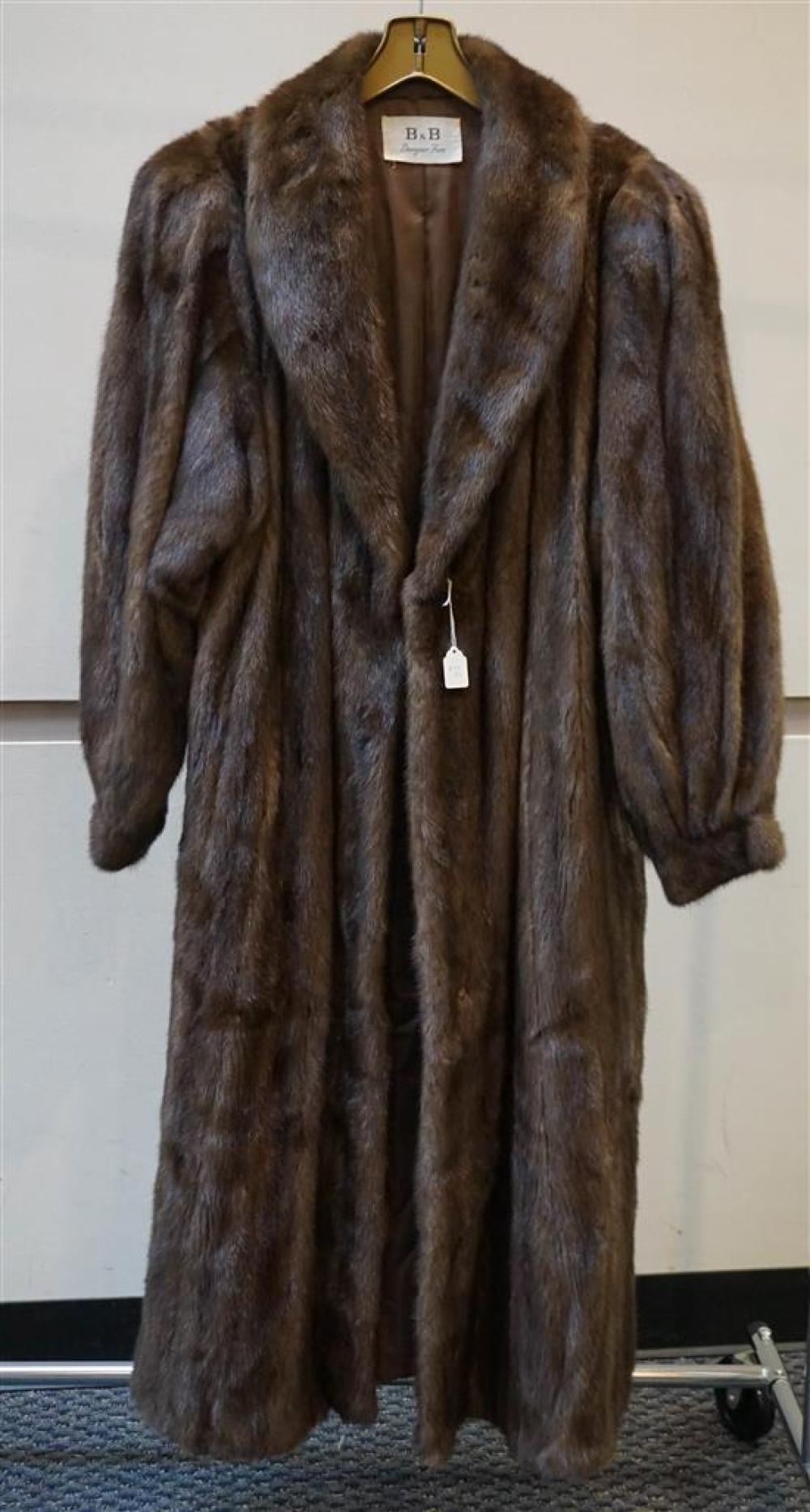 B & B DESIGNER FURS FULL-LENGTH