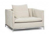 B & B ITALIA BEIGE ARMCHAIRS W