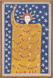 B. F. PERKINS O/C FOLK ART PAI
