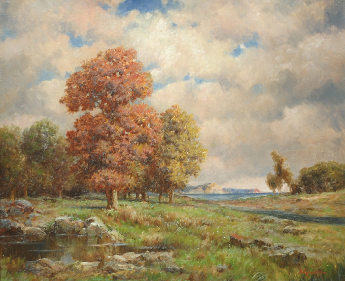 B. GOUDETT OIL ON CANVAS
