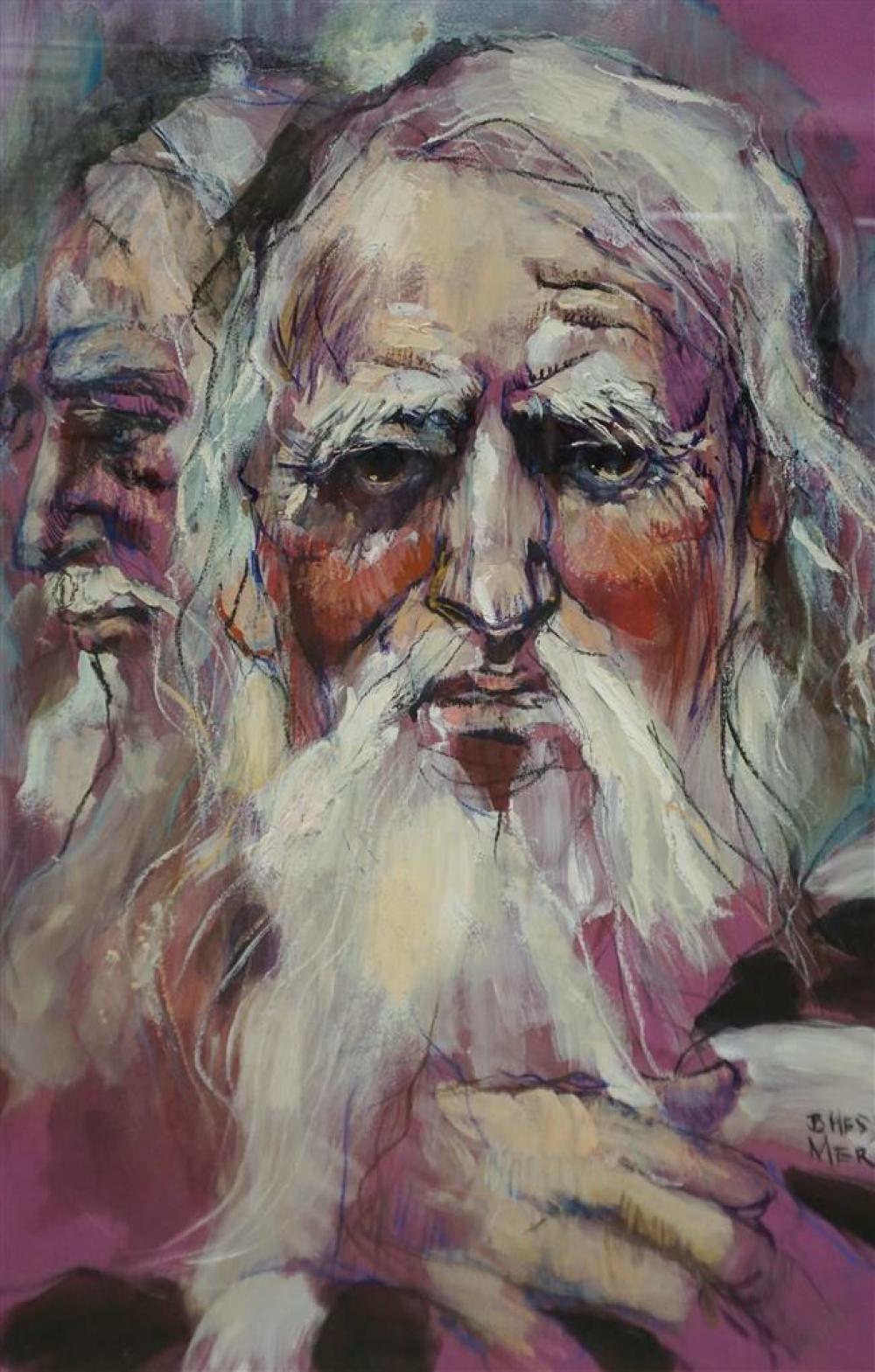 B. HESS MERCIER, BEARDED MAN, MIXED