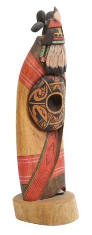 B. LAMAOYA HOPI CARVED KATSIN