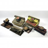 B LOT. Collection of SIX Tin L