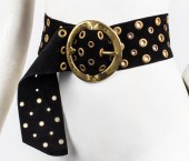 B-LOW THE BELT SUEDE GROMMET B