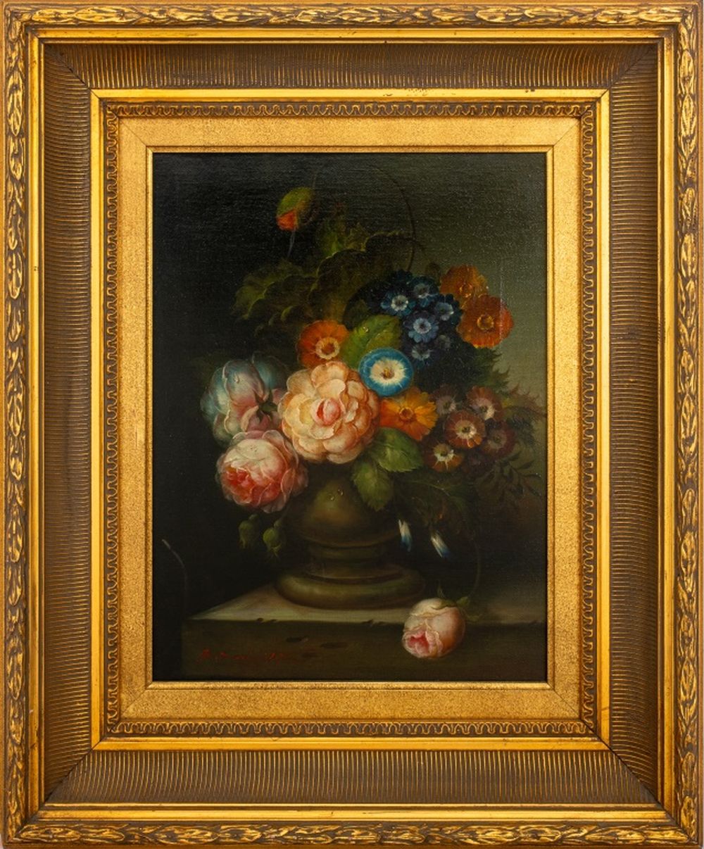 B. MAXIMILLIAN FLORAL STILL LIFE