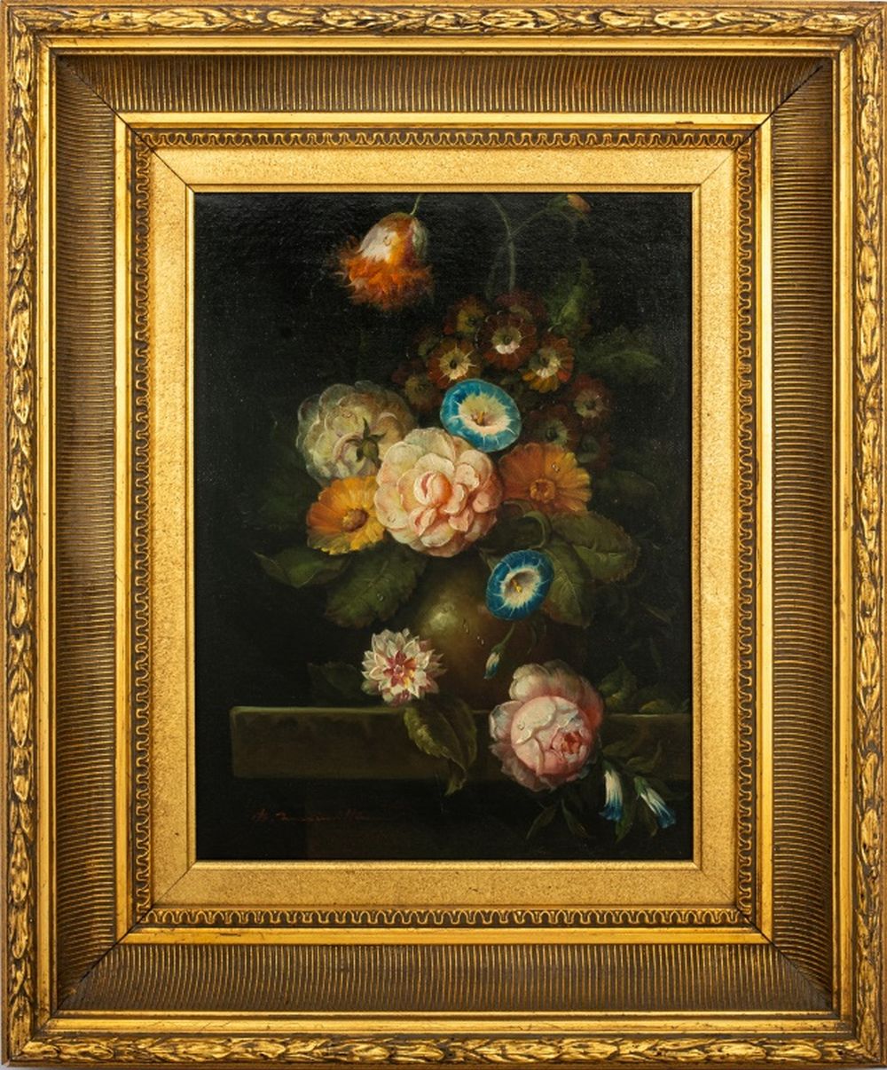 B. MAXIMILLIAN FLORAL STILL LIFE