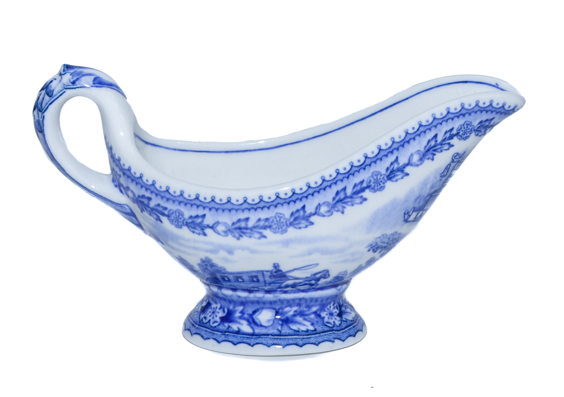 B & O LAMBERTON GRAVY BOAT .