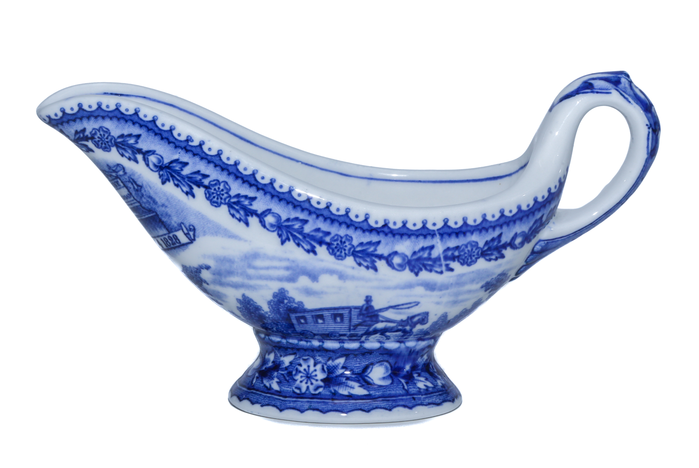 B & O LAMBERTON GRAVY BOAT .